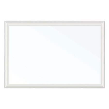 SMEAD Smead Manufacturing UBR 30 x 20 in. Magnetic Dry Erase Board with Decor FrameWhite 2071U0001